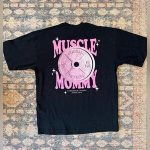 GYMSHARK NWT Muscle Mommy Oversized T-Shirt